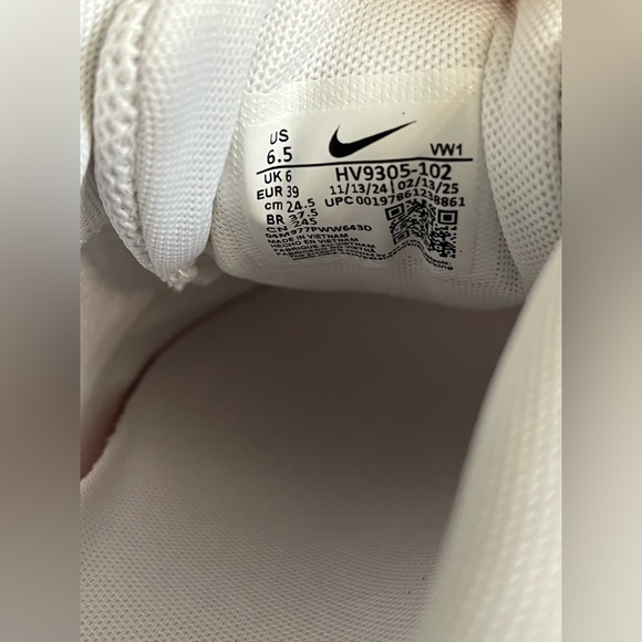 Nike Air Max 90 Golf ‘White Black Gray’ (size mens 6.5/wmns 8) - Picture 5 of 7